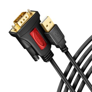 Adapter AXAGON ADS-1PSN USB RS232 1.5m trwały kabel Prolific