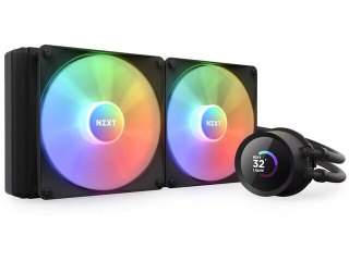 Chłodzenie wodne NZXT Kraken 280 RGB LCD wydajne ciche z podświetleniem