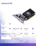 Karta graficzna AFOX GeForce GT 210 512MB DDR3 DVI HDMI VGA