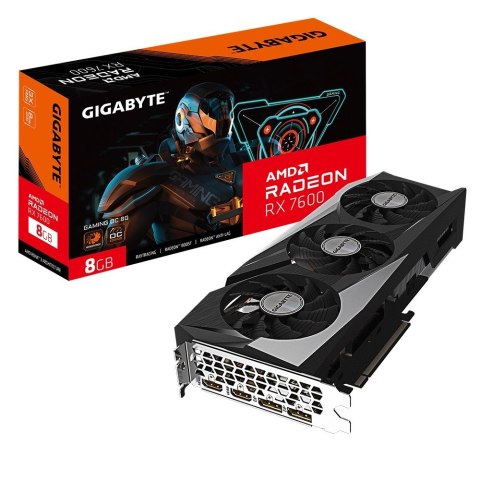 Karta graficzna Gigabyte Radeon RX 7600 Gaming OC 8GB GDDR6 128bit