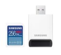 Karta pamięci SD Samsung PRO Plus 256GB z czytnikiem USB szybka