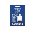 Karta pamięci SD Samsung PRO Plus 256GB z czytnikiem USB szybka