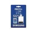 Karta pamięci Samsung SD PRO Plus 512GB z czytnikiem wysokiej wydajności