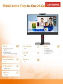Monitor Lenovo ThinkCentre Tiny-in-One 24 Gen 5 23.8 FHD z kamerą