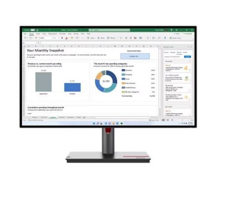 Monitor Lenovo ThinkVision P27h-30 27 cali QHD IPS ergonomiczny