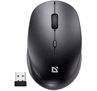 Mysz bezprzewodowa Defender AURIS MB-027 800/1200/1600 DPI czarna cicha