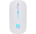 Mysz bezprzewodowa Defender TOUCH MM-997 akumulator ergonomiczna biała
