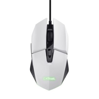 Mysz gamingowa Trust GXT109P Felox biała z RGB podświetleniem
