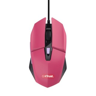 Mysz gamingowa Trust GXT109P Felox różowa z podświetleniem 6 przycisków