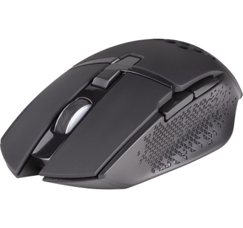 Mysz gamingowa bezprzewodowa Defender GLORY GM-514 RGB 3200 DPI czarna