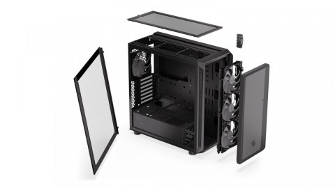 Obudowa Endorfy ARX 700 Air ARGB czarna z podświetleniem RGB i szkłem