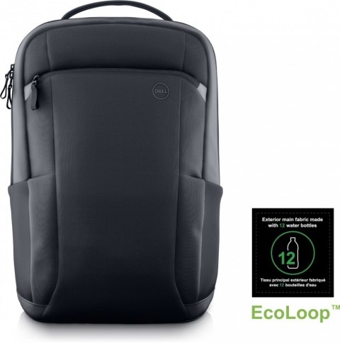 Plecak Dell EcoLoop Pro Slim 15 czarny z recyklingu dla notebooka