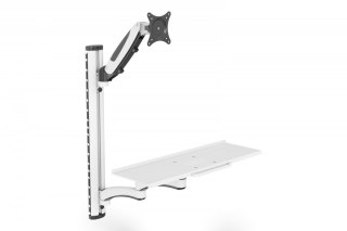 Ramię naścienne Digitus 1xLCD max 32" uchylno-obrotowe 360°