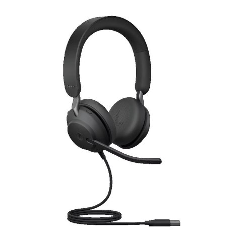 Słuchawki Jabra Evolve2 40 SE MS Stereo USB-A z redukcją szumów