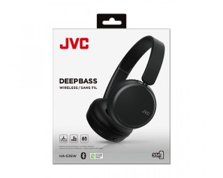 Słuchawki JVC HA-S36 WBU black bezprzewodowe z głębokim basem
