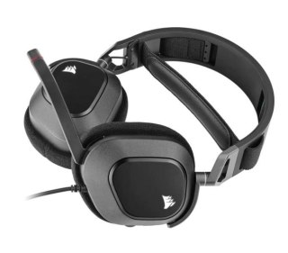 Słuchawki Corsair HS80 RGB USB czarne wydajne gamingowe z Dolby Audio 7.1