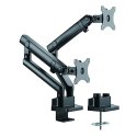 Uchwyt na dwa monitory ICY BOX IB-MS314-T do 32 cali ergonomicznym
