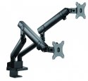 Uchwyt na dwa monitory ICY BOX IB-MS314-T do 32 cali ergonomicznym