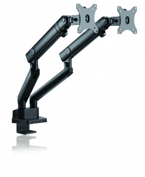 Uchwyt na dwa monitory ICY BOX IB-MS314-T do 32 cali ergonomicznym