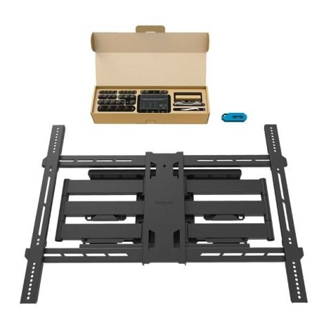 Uchwyt ścienny do telewizora Neomounts WL40S-950BL18 110 cali lekki regulowany