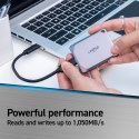 Dysk SSD Crucial X9 Pro 4TB zewnętrzny USB-C 3.2 Gen2 szybki