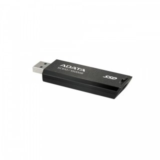 Dysk SSD Adata SC610 1000 GB zewnętrzny USB 3.2A wydajny czarny