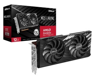 Karta graficzna ASRock Radeon RX 7700 XT CHALLENGER OC 12GB GDDR6 wydajna