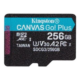Karta microSD Kingston 256GB Canvas Go Plus 170MB/s 4K U3 A2