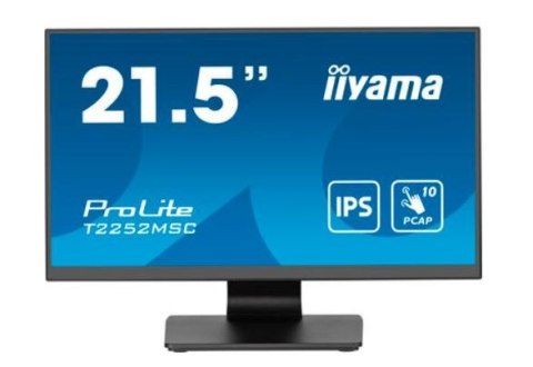Monitor IIYAMA ProLite T2252MSC-B2 22 cale IPS Full HD dotykowy z HDMI