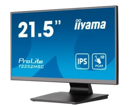 Monitor IIYAMA ProLite T2252MSC-B2 22 cale IPS Full HD dotykowy z HDMI