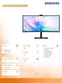 Monitor Samsung ViewFinity S65VC 34 cale UWQHD 100Hz z kamerą i głośnikami