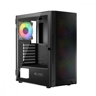 Obudowa Komputerowa Logic Aramis ARGB MIDI czarna z wentylatorami LED