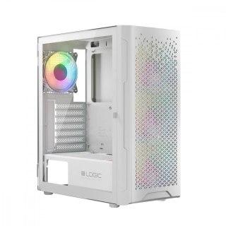 Obudowa Komputerowa Logic Aramis ARGB Midi USB 3.0 Biała Gamingowa
