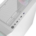 Obudowa Komputerowa Logic Portos ARGB Midi USB 3.0 Biała Gamingowa