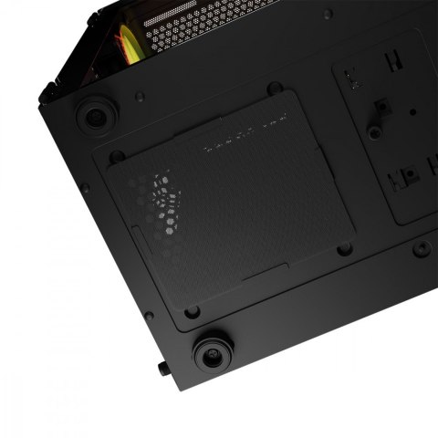 Obudowa komputerowa Logic Portos ARGB Mini Tower USB 3.0 Czarna