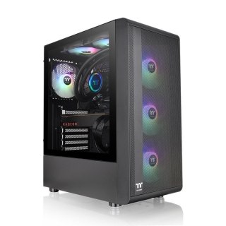 Obudowa Thermaltake S200 Tempered Glass ARGBx3 czarna Midi Tower
