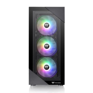Obudowa Thermaltake View 200 ARGB Midi Tower z hartowanym szkłem czarna