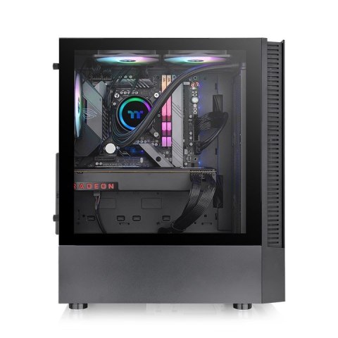 Obudowa Thermaltake View 200 ARGB Midi Tower z hartowanym szkłem czarna