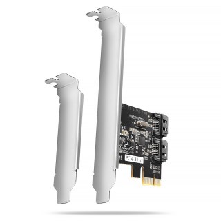 Kontroler AXAGON PCES-SJ2 PCIe 2x SATA 6G szybki niskoprofilowy