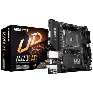 Płyta główna Gigabyte A520I AC AM4 mini ITX z Wi-Fi i RGB FUSION