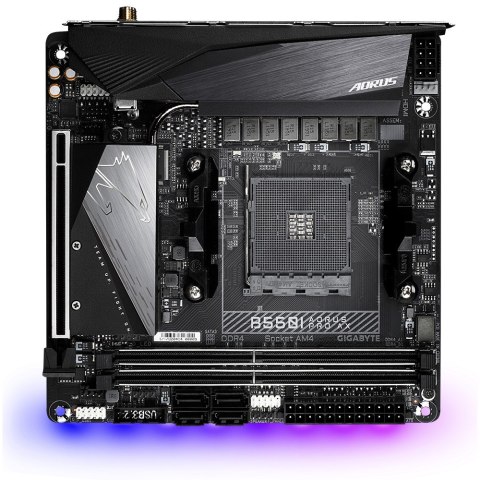 Płyta główna Gigabyte B550I AORUS PRO AX AM4 mITX zaawansowana z WiFi 6