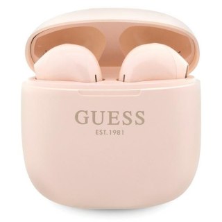 Słuchawki Bluetooth TWS GUESS GUTWST26PSP różowe ergonomiczne