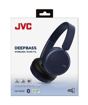 Słuchawki JVC HA-S36 WAU niebieskie bezprzewodowe z Bluetooth