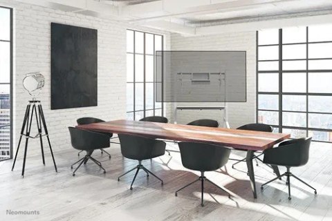 Stojak Neomounts FL50-525WH1 mobilny wózek do telewizora 55-86 cali