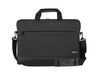 Torba Natec Goa 15 6 czarna na laptopa z amortyzującą komorą
