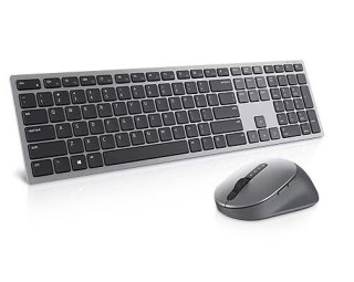 Zestaw klawiatura mysz Dell KM7321W bezprzewodowy elegancki biurowy