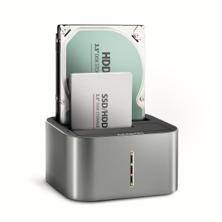 Stacja dokująca AXAGON ADSA-DC USB 3.2 Gen1 2x SATA SSD HDD klonowanie