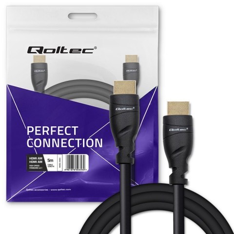 Kabel HDMI Qoltec 2.1 Ultra High Speed 8K 5m z ethernetem