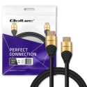 Kabel HDMI Qoltec v2.1 8K Ultra High Speed 60Hz 1m złoty
