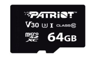 Karta MicroSDHC Patriot VX V30 64GB UHS-I U3 szybka do 4K